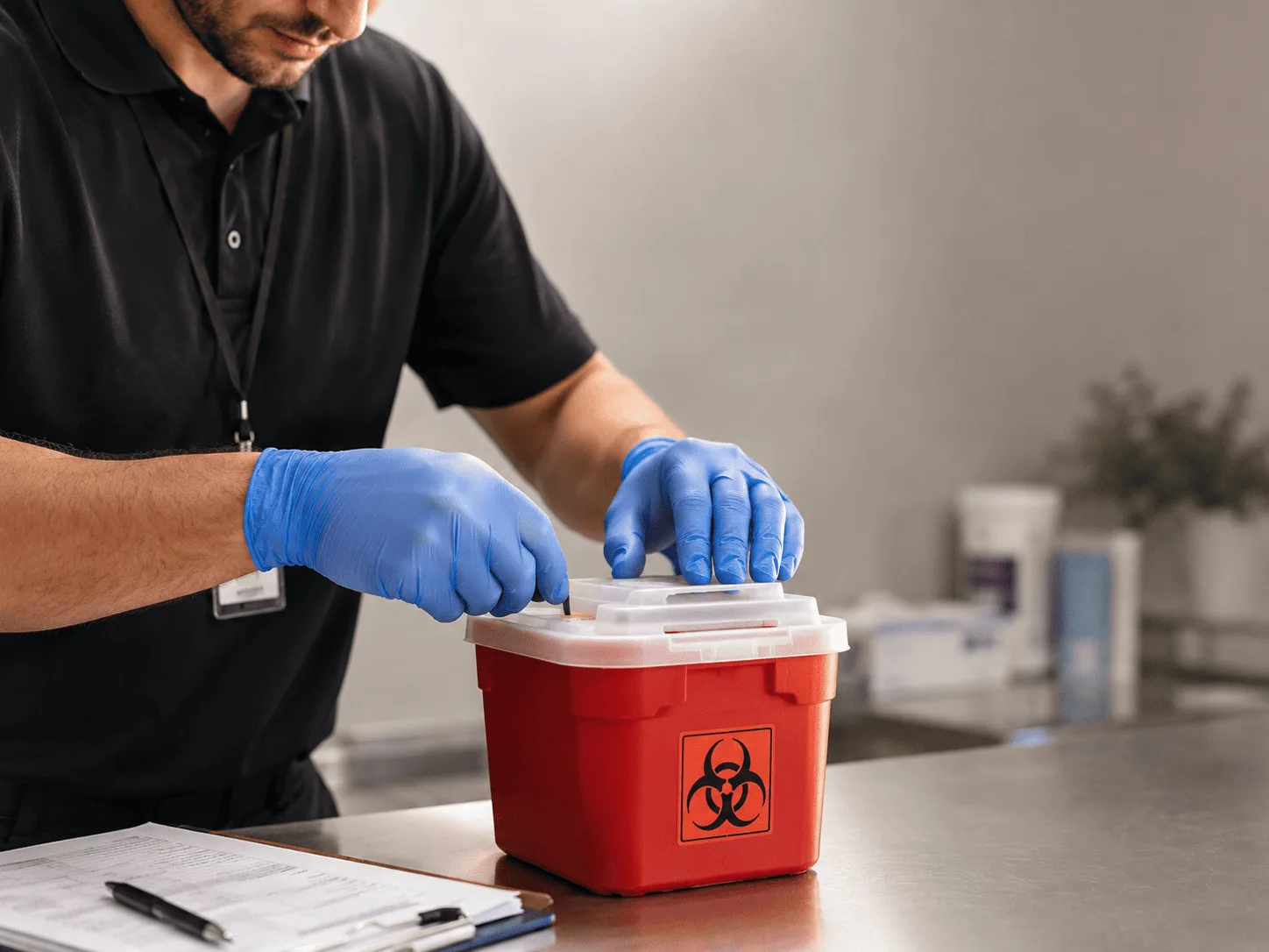 Why choose Sharps Waste Disposal in Cement, OK